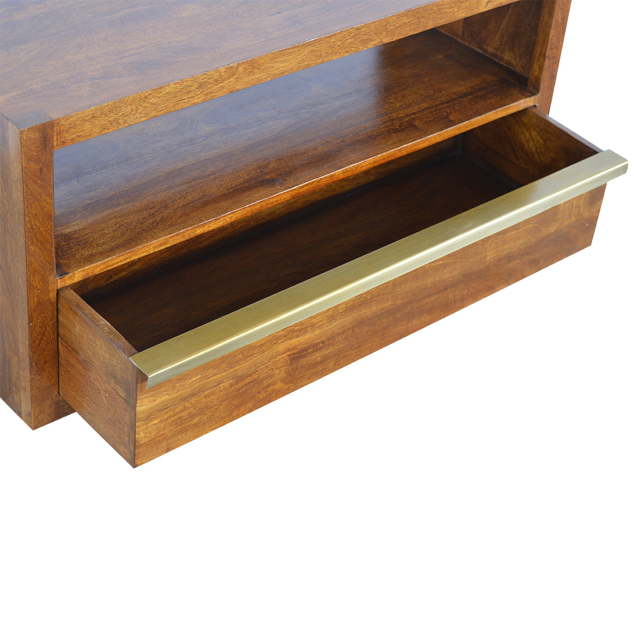 Gold Bar Chestnut TV Unit Chest of Drawers