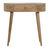 Albion Console Table | Oak Solid Mango Wood