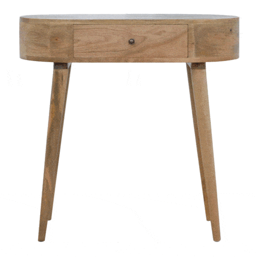 Albion Console Table | Oak Solid Mango Wood