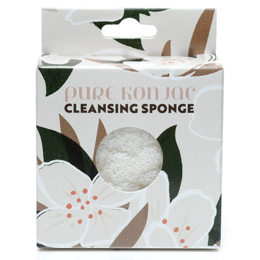 Pure Konjac Cleansing Sponge - Florens Jasminum-