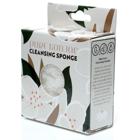 Pure Konjac Cleansing Sponge - Florens Jasminum - £7.99 - 