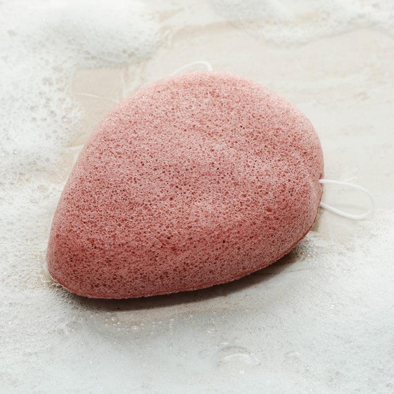 Pure Konjac Cleansing Sponge with Rejuvenating Red Clay - Pick of the Bunch Protea-