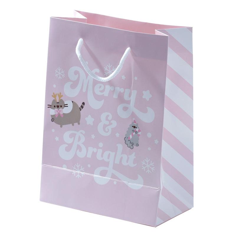 Pusheen the Cat Christmas Medium Gift Bag-