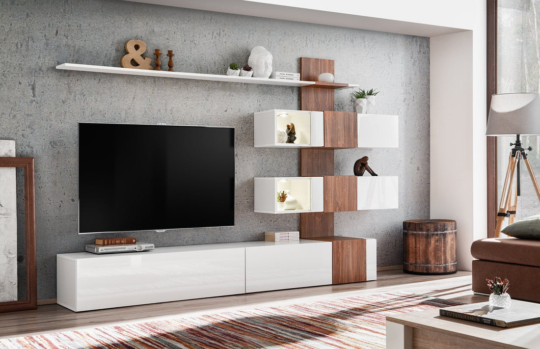 Quill Entertainment Unit - £471.6 - Wall Unit 