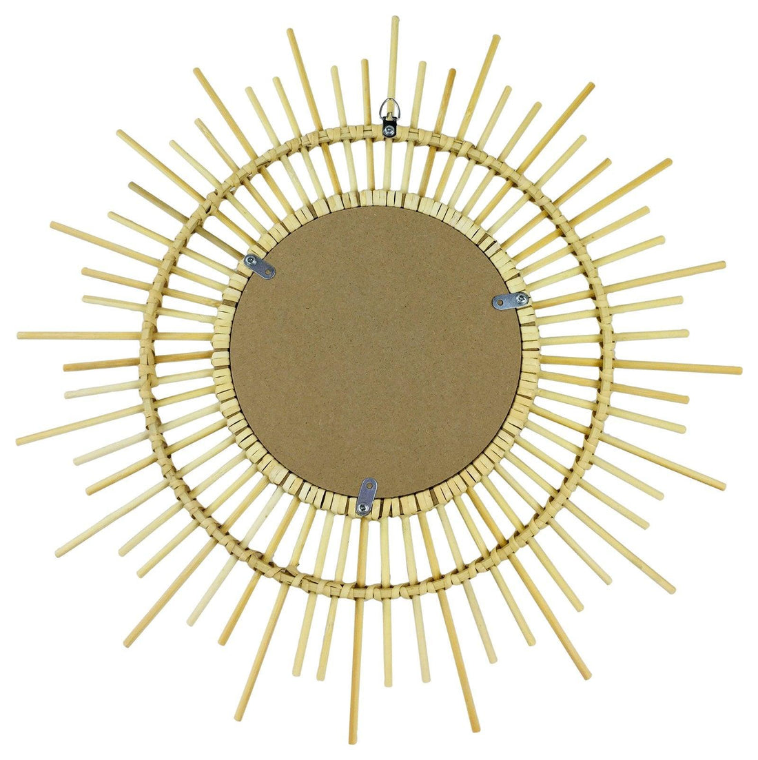 Rattan Mirrors Pointed 51cm - £49.99 - Mirrors 