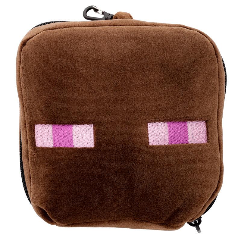 Relaxeazzz Minecraft Enderman Shaped Plush Travel Pillow & Eye Mask - £16.99 - Travel Pillow Eye Mask Set 