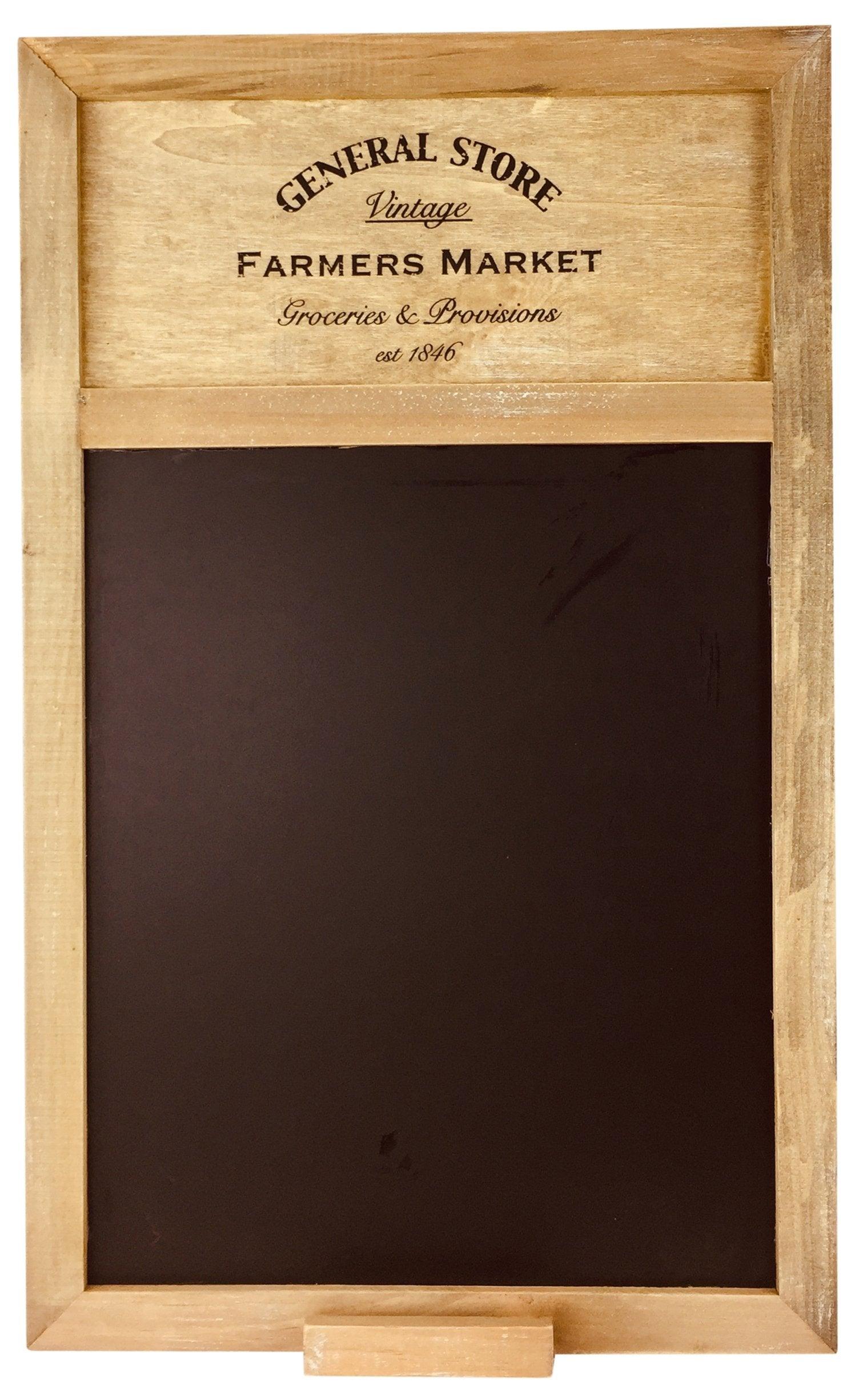 Rustic General Store Blackboard 55cm-Blackboards, Memo Boards & Calendars