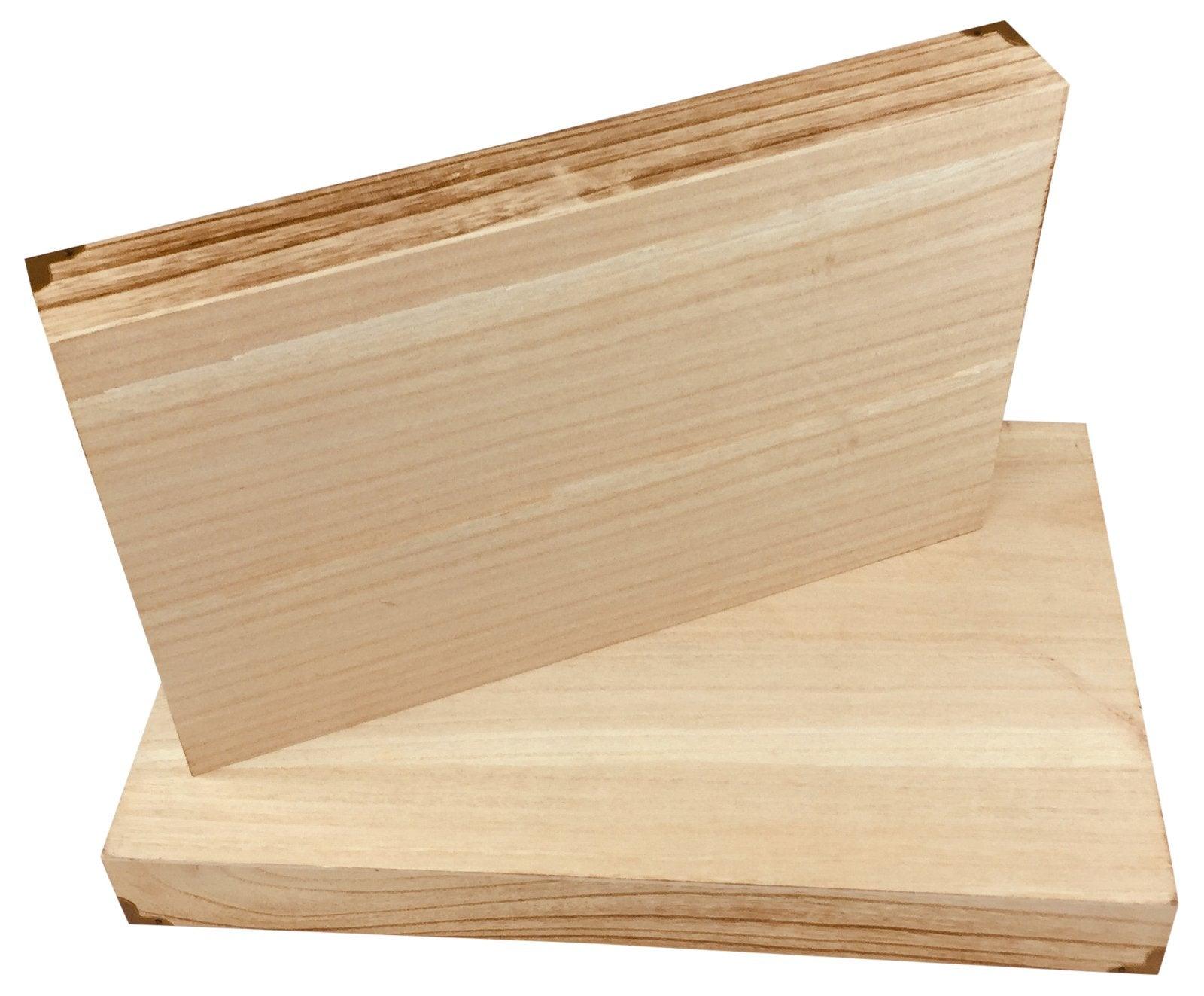 Set of 2 Solid Wood Trays 45cm-Trays & Chopping Boards