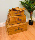 Set Of 3 The Chateau Rustic Vintage Crates - £203.99 - Storage Units 