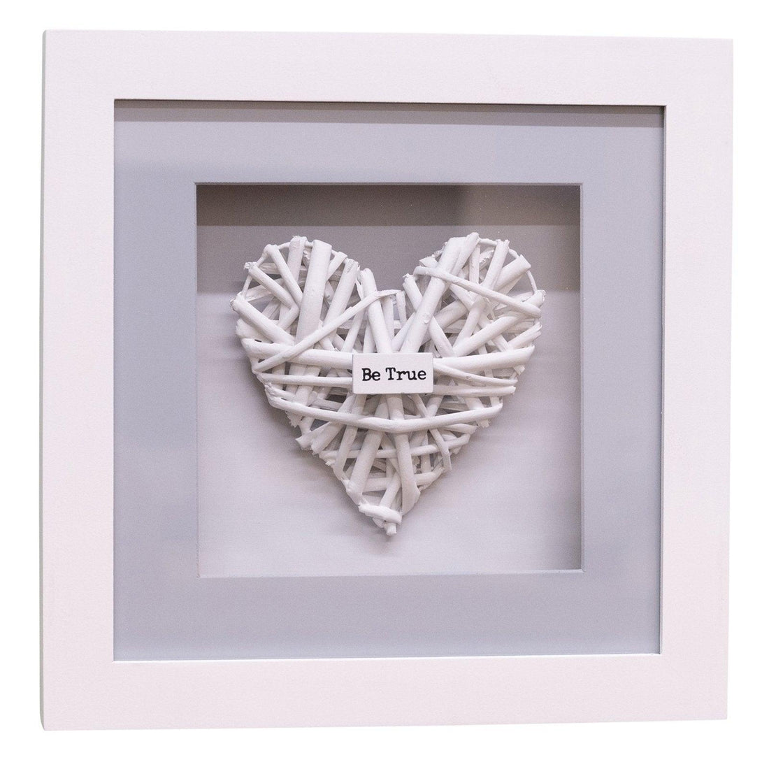 Set of 4 Be Kind Woven Heart Frames - £94.99 - Pictures 