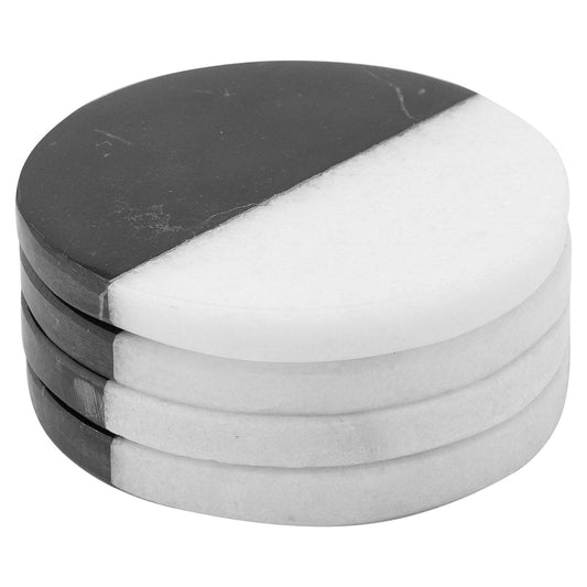Set Of 4 Marble Coasters - £34.95 - Gifts & Accessories > Kitchen And Tableware 