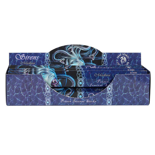 Set of 6 Packets Medusa Poison Incense Sticks by Anne Stokes - £8.5 - Elements 