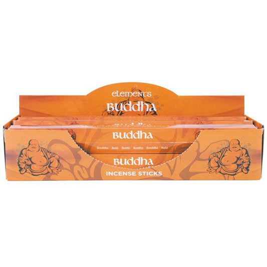 Set of 6 Packets of Elements Buddha Incense Sticks - £8.5 - Elements 