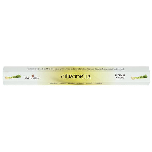 Set of 6 Packets of Elements Citronella Incense Sticks-Elements