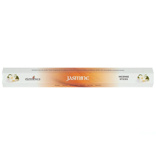 Set of 6 Packets of Elements Jasmine Incense Sticks-Elements