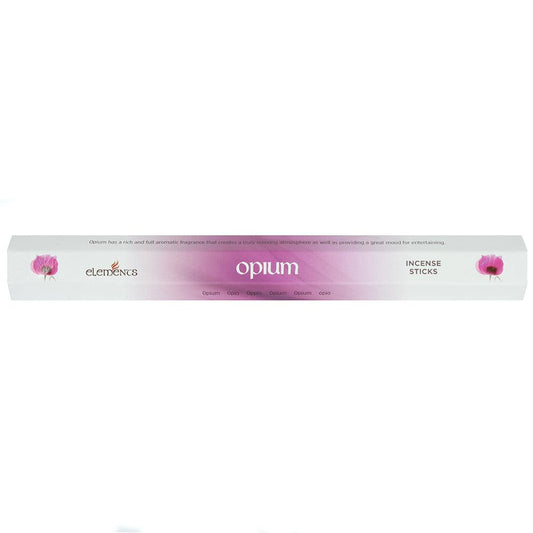 Set of 6 Packets of Elements Opium Incense Sticks-Elements