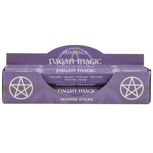 Set of 6 Packets of Elements Pagan Magic Incense Sticks - £8.5 - Elements 