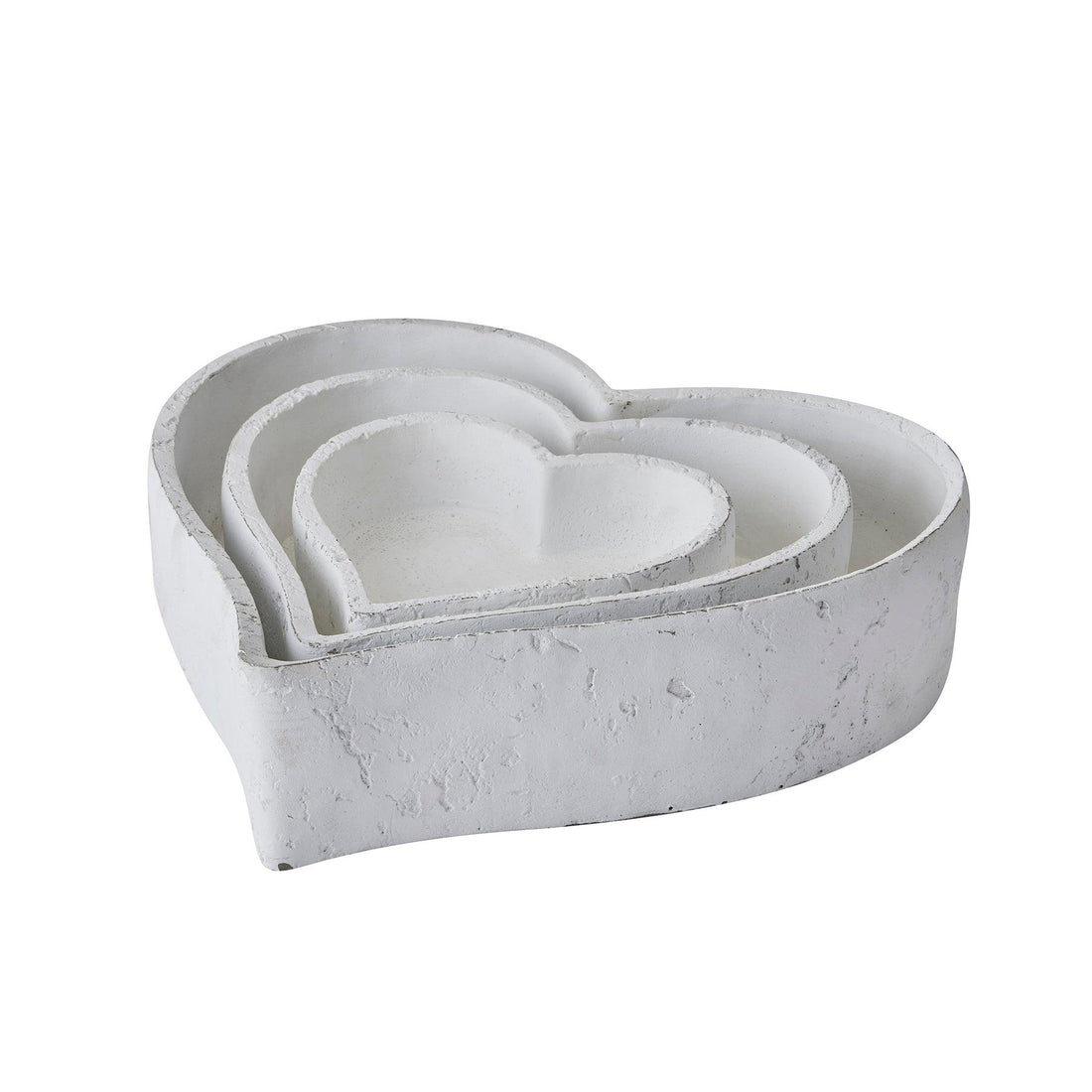 Set Of Three Large Matt White Ceramic Dishes - £79.95 - Gifts & Accessories > Kitchen And Tableware > Ornaments 