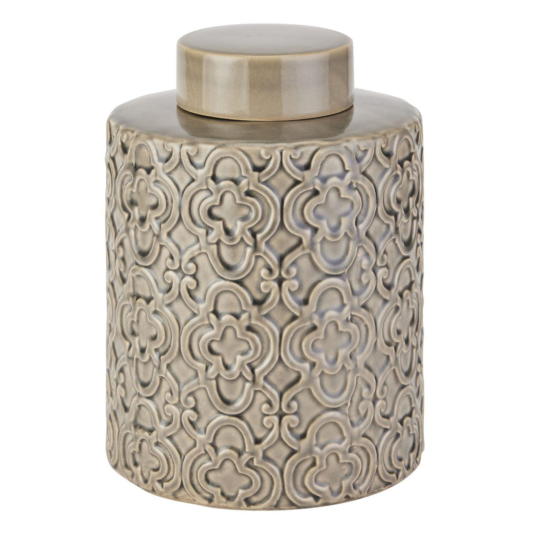 Seville Collection Large Grey Marrakesh Urn - £69.95 - Gifts & Accessories > Ornaments 