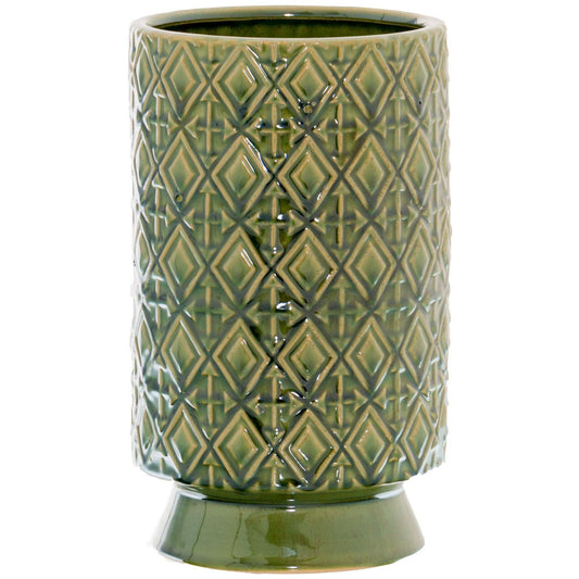 Seville Collection Olive Paragon Vase - £44.95 - Gifts & Accessories > Vases 