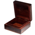 Sheesham Wood Carved Buddha Trinket Box-Jewellery Storage Trinket Boxes