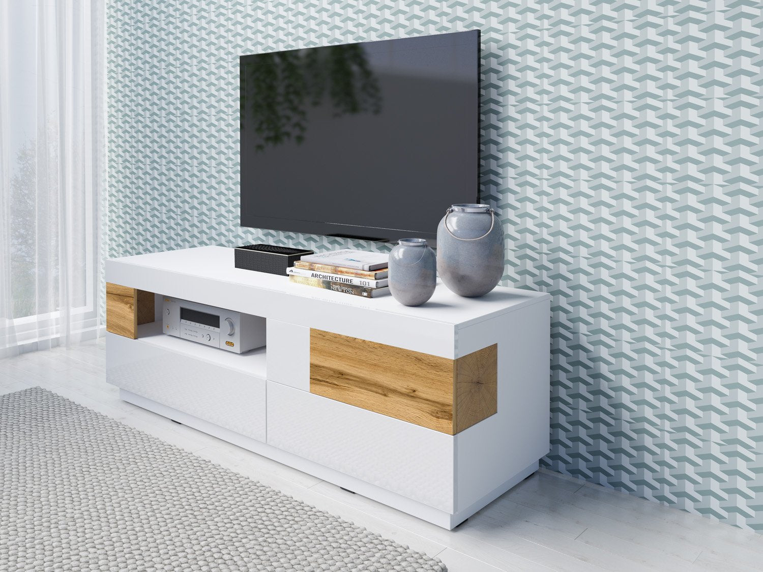 Silke 41 TV Cabinet-Living Room TV Cabinet