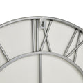 Silver Skeleton Wall Clock-Wall Clocks