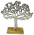 Silver Tree Ornament 26.5cm-Tree Of Life