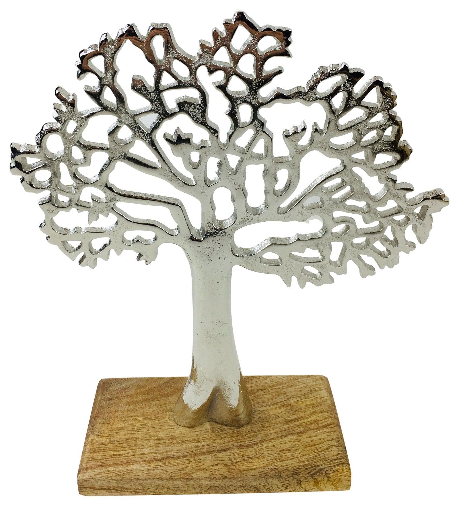 Silver Tree Ornament-Tree Of Life