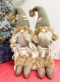 Sitting Mr & Mrs Santa Gonks With Dangly Legs - £76.99 - 