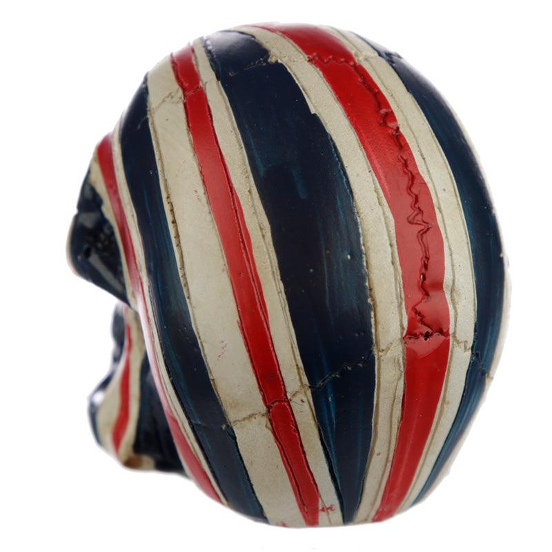 Skull Union Jack Flag Head Ornament-