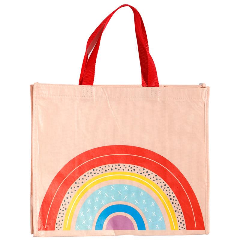 Somewhere Rainbow Recycled Plastic Reusable Shopping Bag - £7.0 - 
