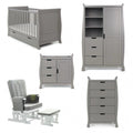 Stamford Classic 5 Piece Baby Room Set Taupe Grey Baby & Toddler Furniture Sets 