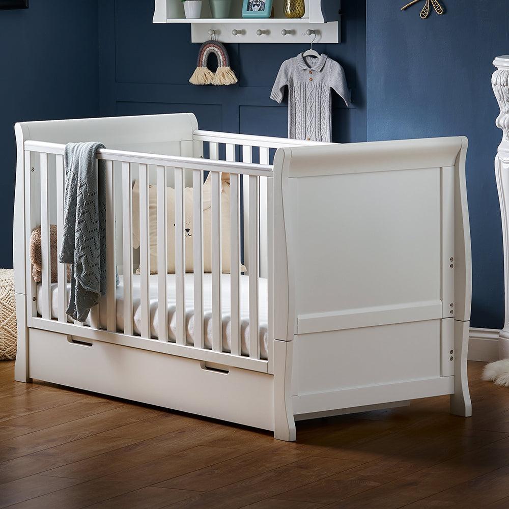 Stamford Classic Sleigh 2 Piece Room Set White Baby & Toddler Furniture Sets 