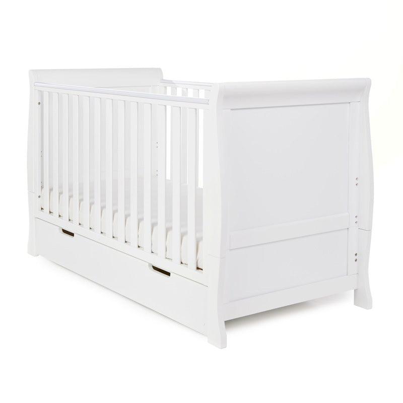 Stamford Classic Sleigh Cot Bed - Obaby
