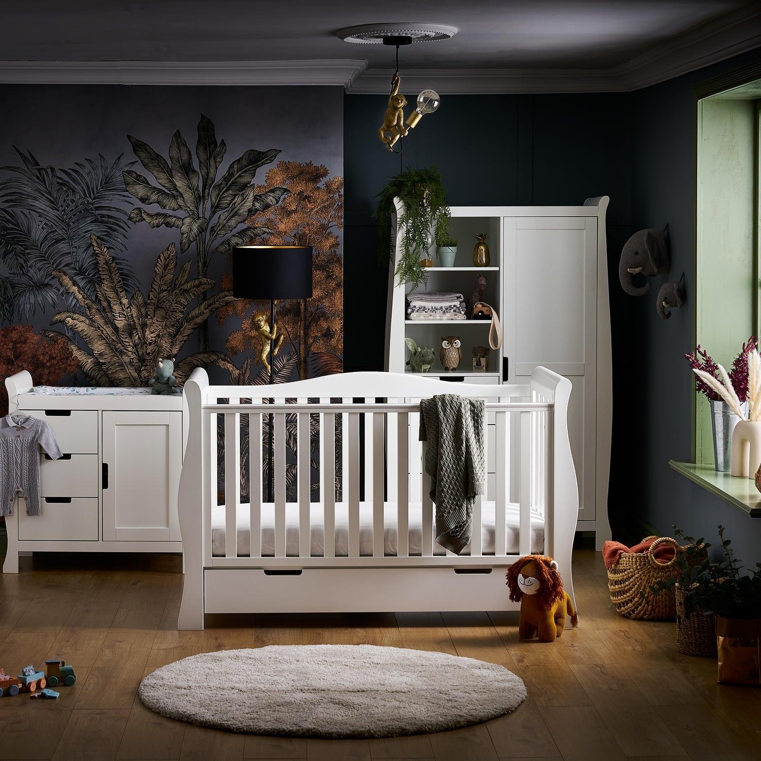 Stamford Luxe 3 Piece Room Set White Baby & Toddler Furniture Sets 