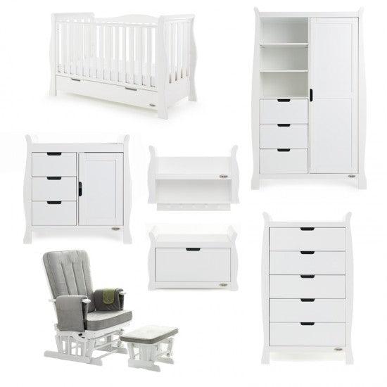 Stamford Luxe 7 Piece Room Set - Obaby