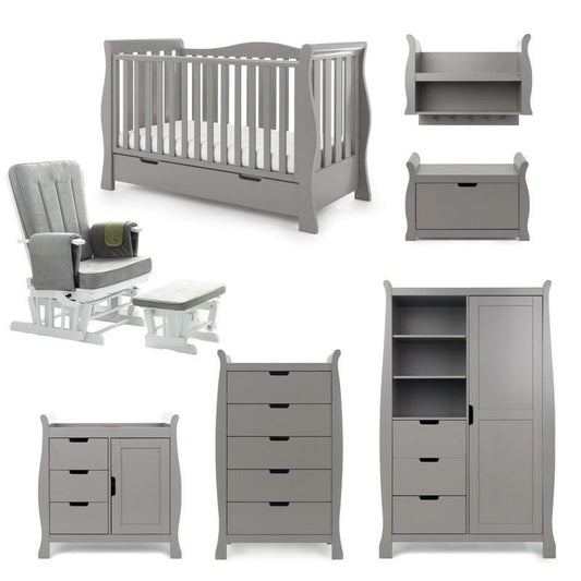 Stamford Luxe 7 Piece Room Set - Obaby