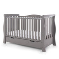 Stamford Luxe Sleigh Cot Bed Taupe Grey Cots 