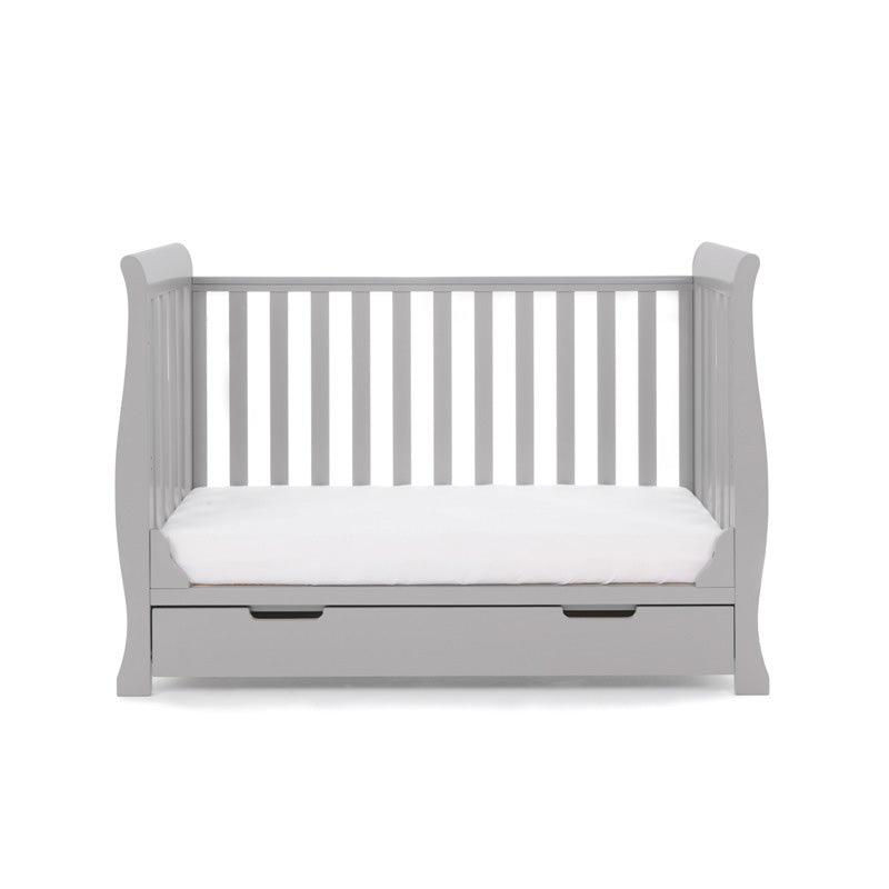 Stamford Mini Sleigh Cot Bed-Cots