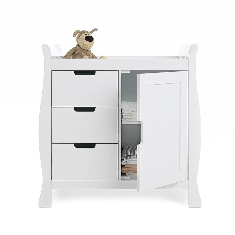 Stamford Sleigh Closed Changing Table - Obaby