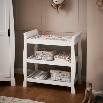 Stamford Sleigh Open Changing Table - Obaby
