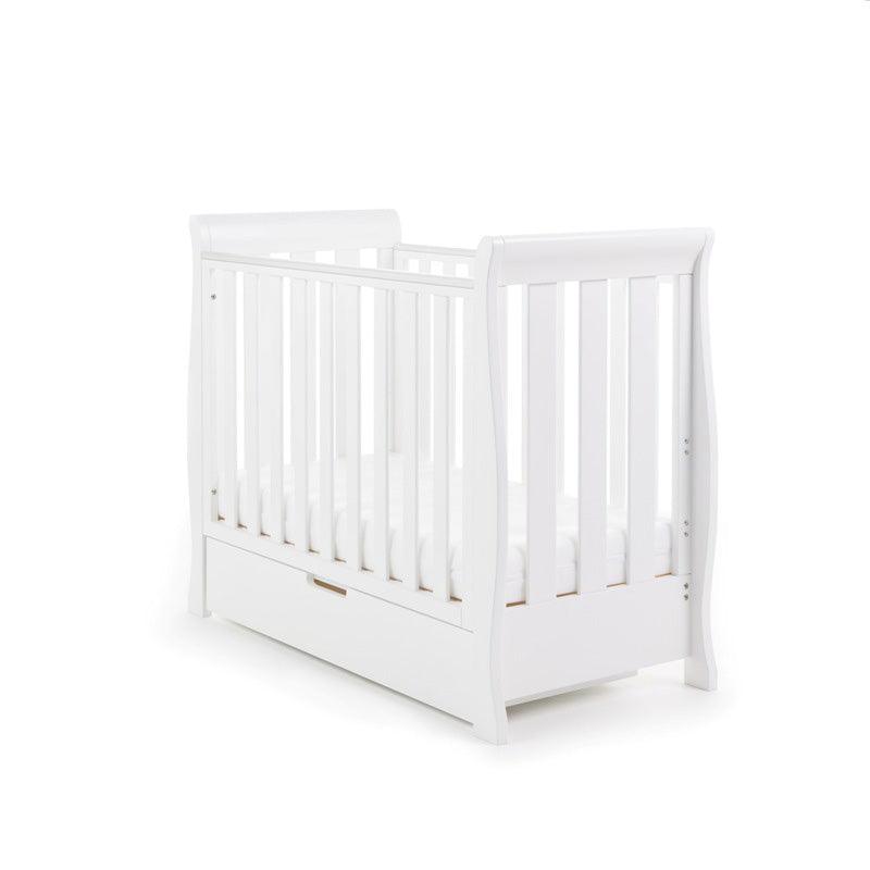 Stamford Space Saver Sleigh Cot - Obaby