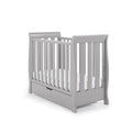 Stamford Space Saver Sleigh Cot Warm Grey Cots 
