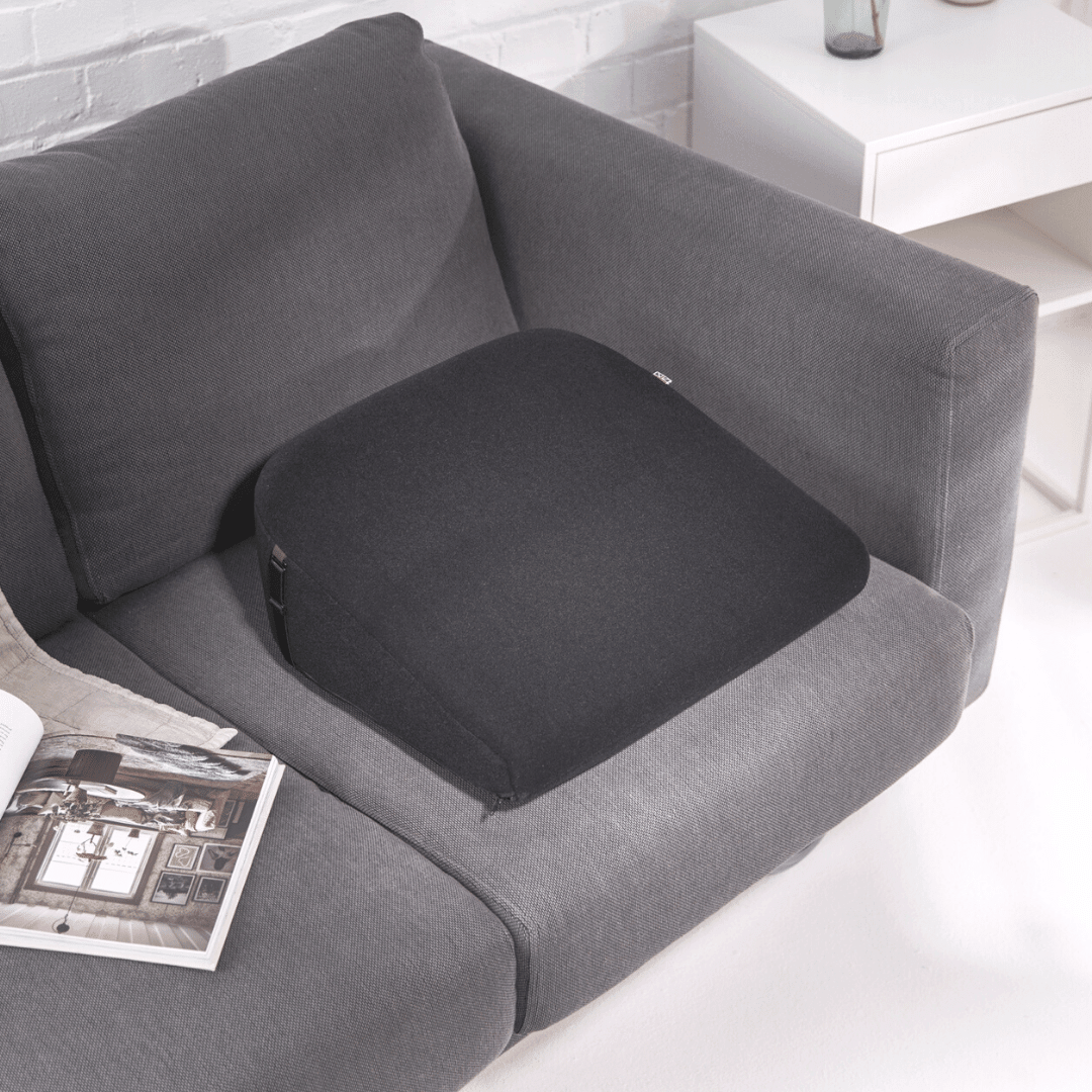 Super Wedge - Extra Large (6¼") Seat Cushion Black Seat Cushion 