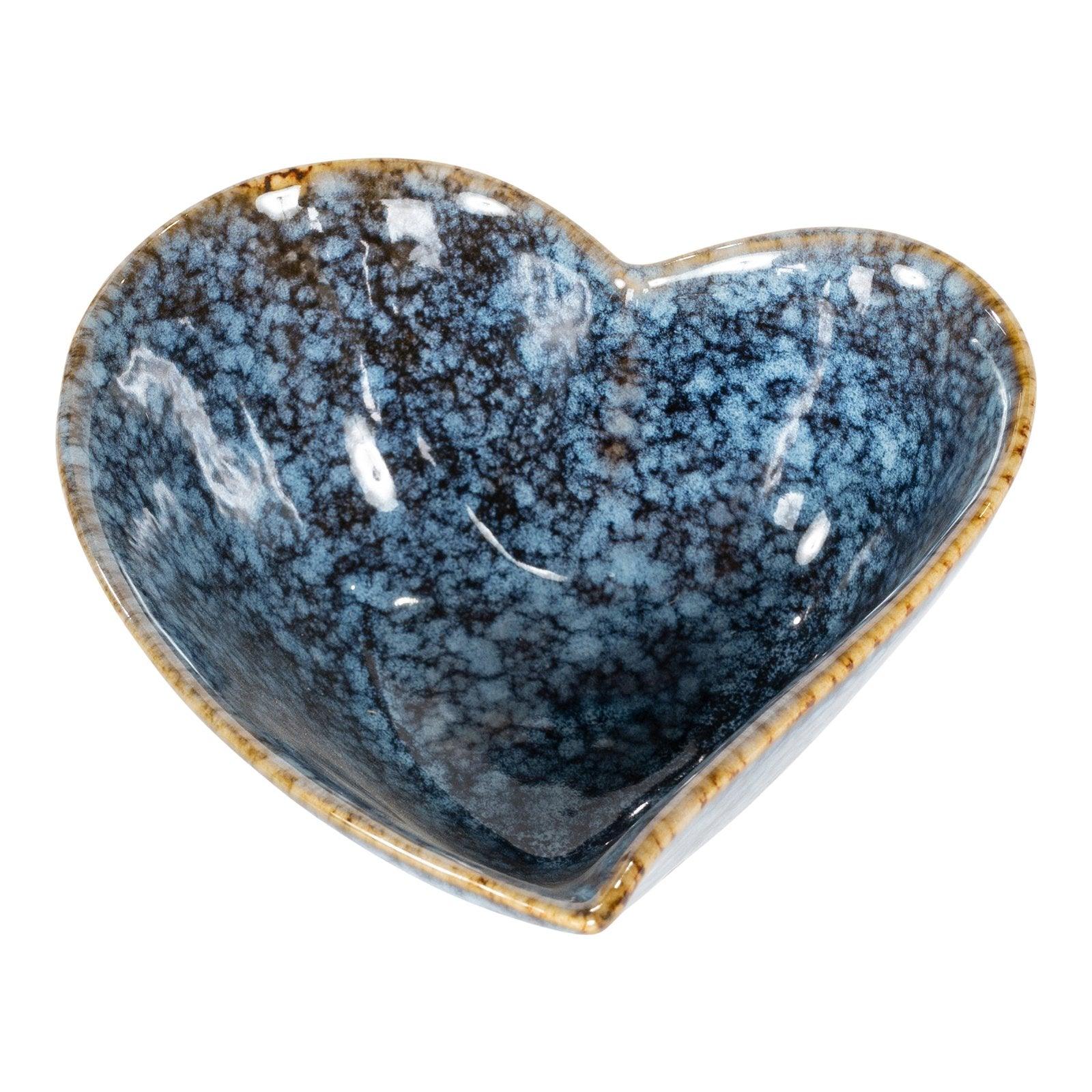 Synergy Ceramic Heart Shaped Trinket Dish - £12.99 - Jugs & Bowls 