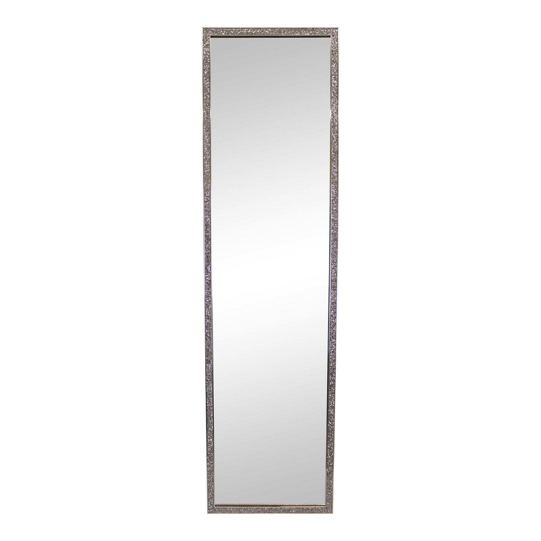 Tall, Slim Jewelled Frame Mirror 125cm - £85.99 - Mirrors 