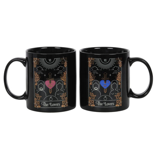 The Lovers Tarot Couples Mug Set - £18.79 - Mugs Cups 