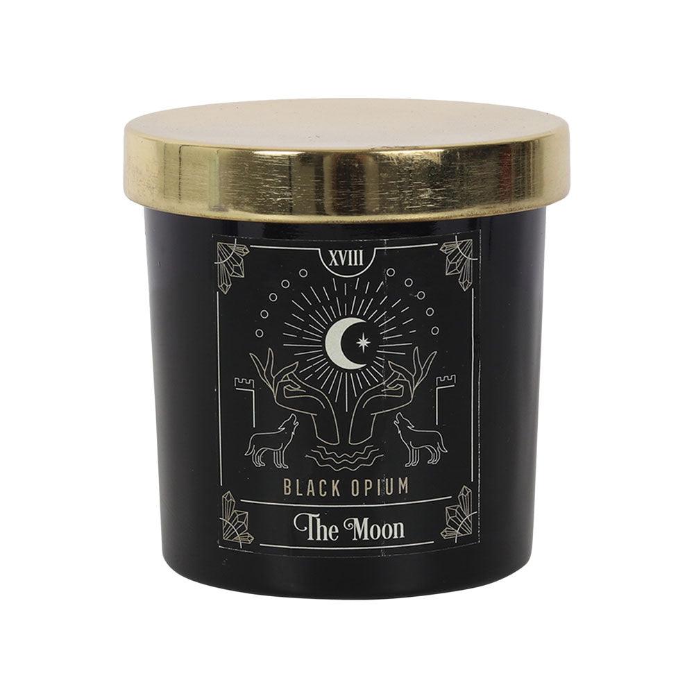 The Moon Black Opium Tarot Candle - £10.99 - Candles 
