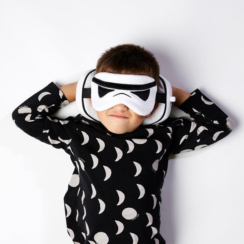 The Original Stormtrooper Relaxeazzz Plush Round Travel Pillow & Eye Mask Set - £14.99 - Travel Pillow Eye Mask Set 
